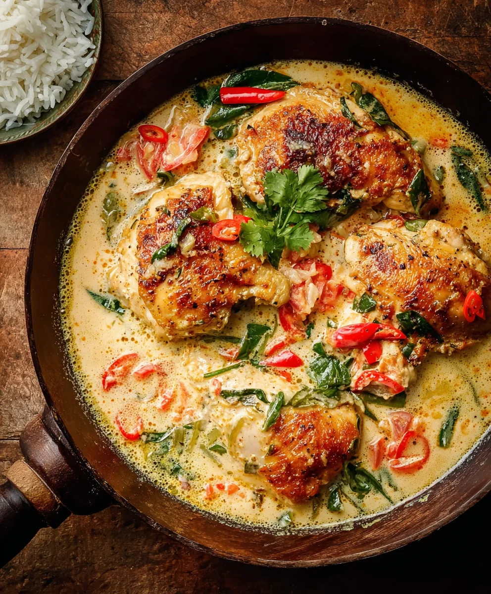 Easy Coconut Milk Chicken - Creamy & Delicious