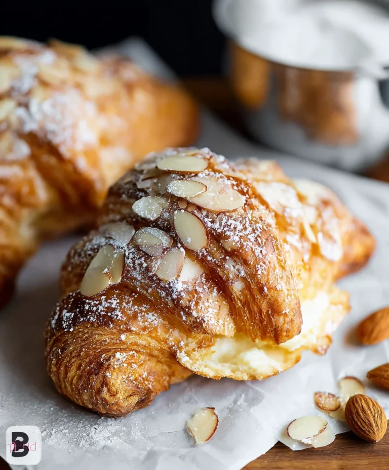 Almond Cream Filled Croissants- Irresistible French Pastry