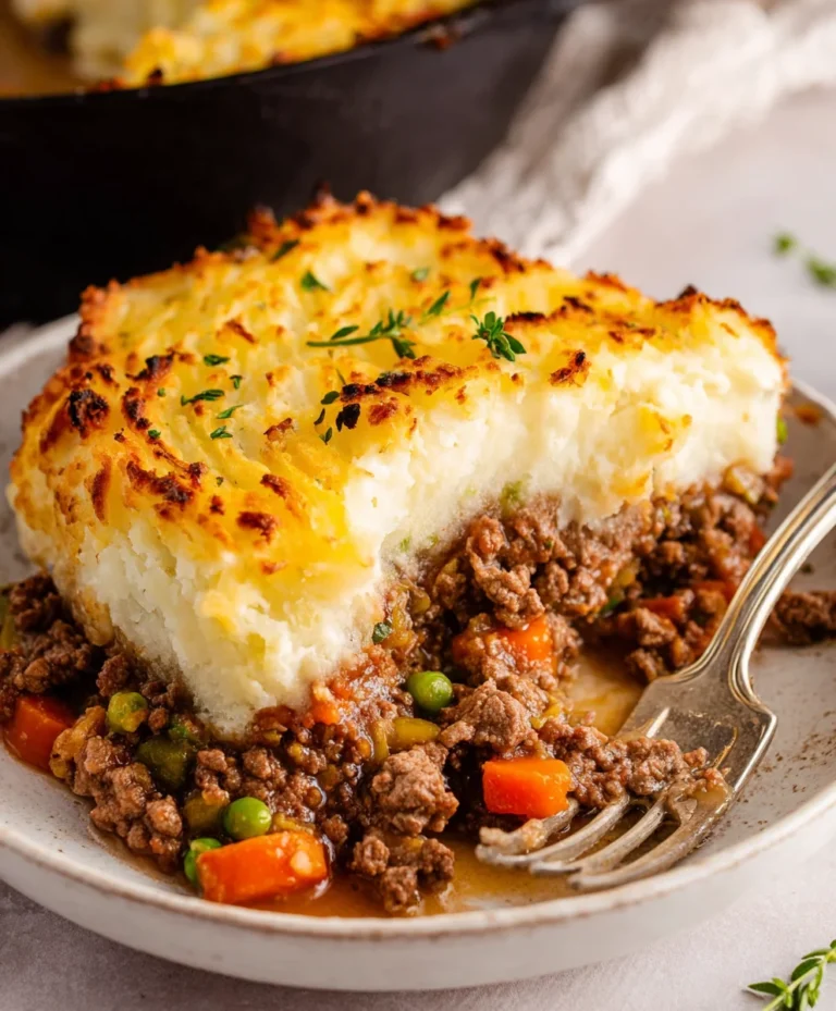 Classic Beef Shepherd’s Pie Recipe-Easy Comfort Food