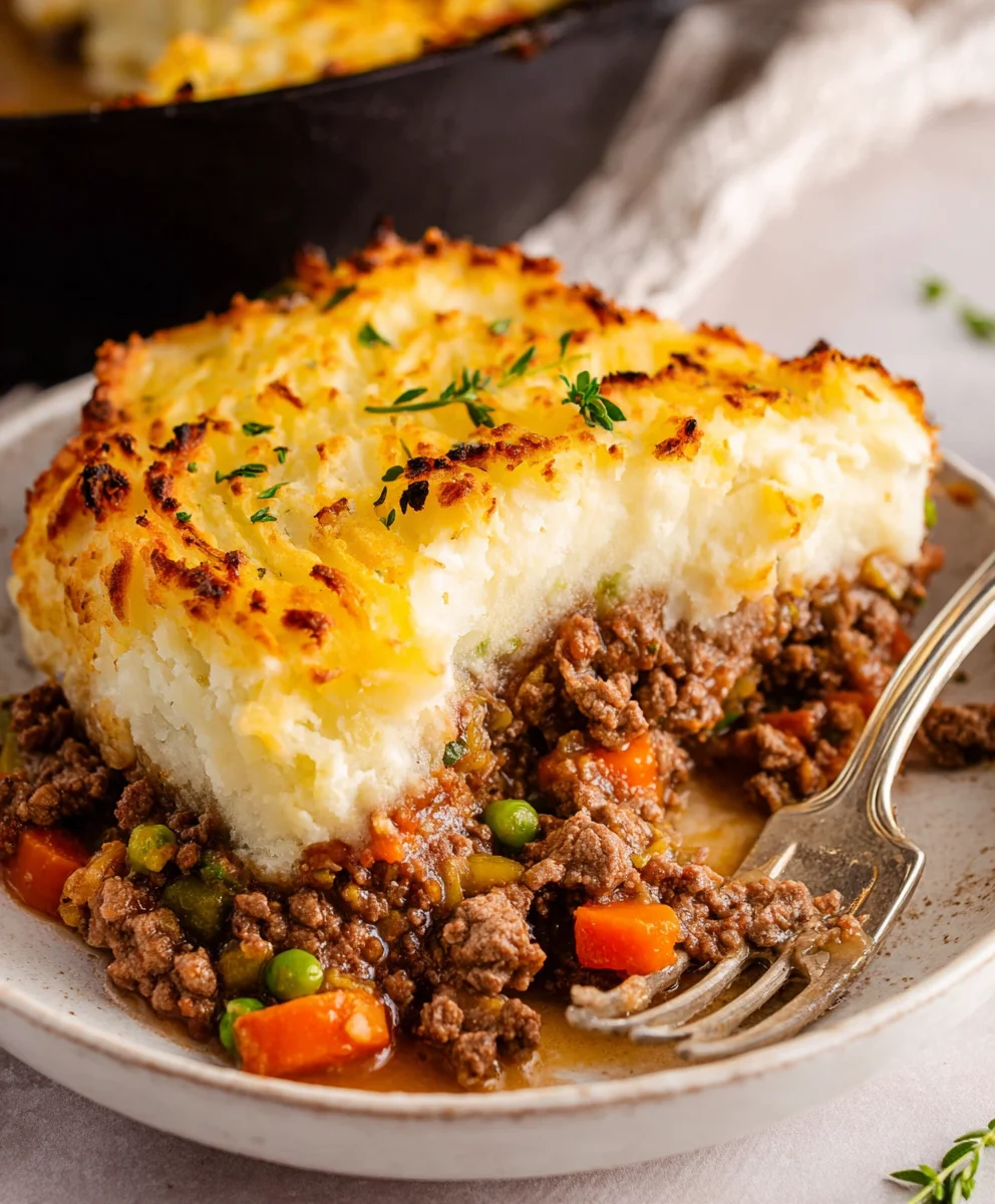 Classic Beef Shepherd's Pie Recipe-Easy Comfort Food