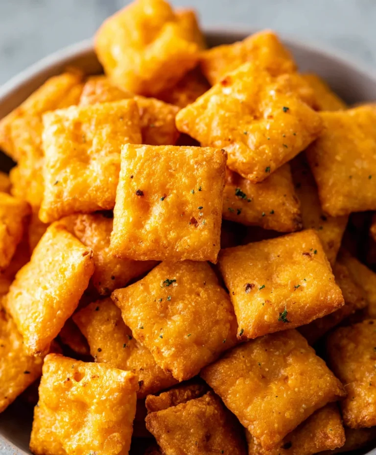 Easy Homemade Cheez-Its Recipe- Deliciously Cheesy Snacks