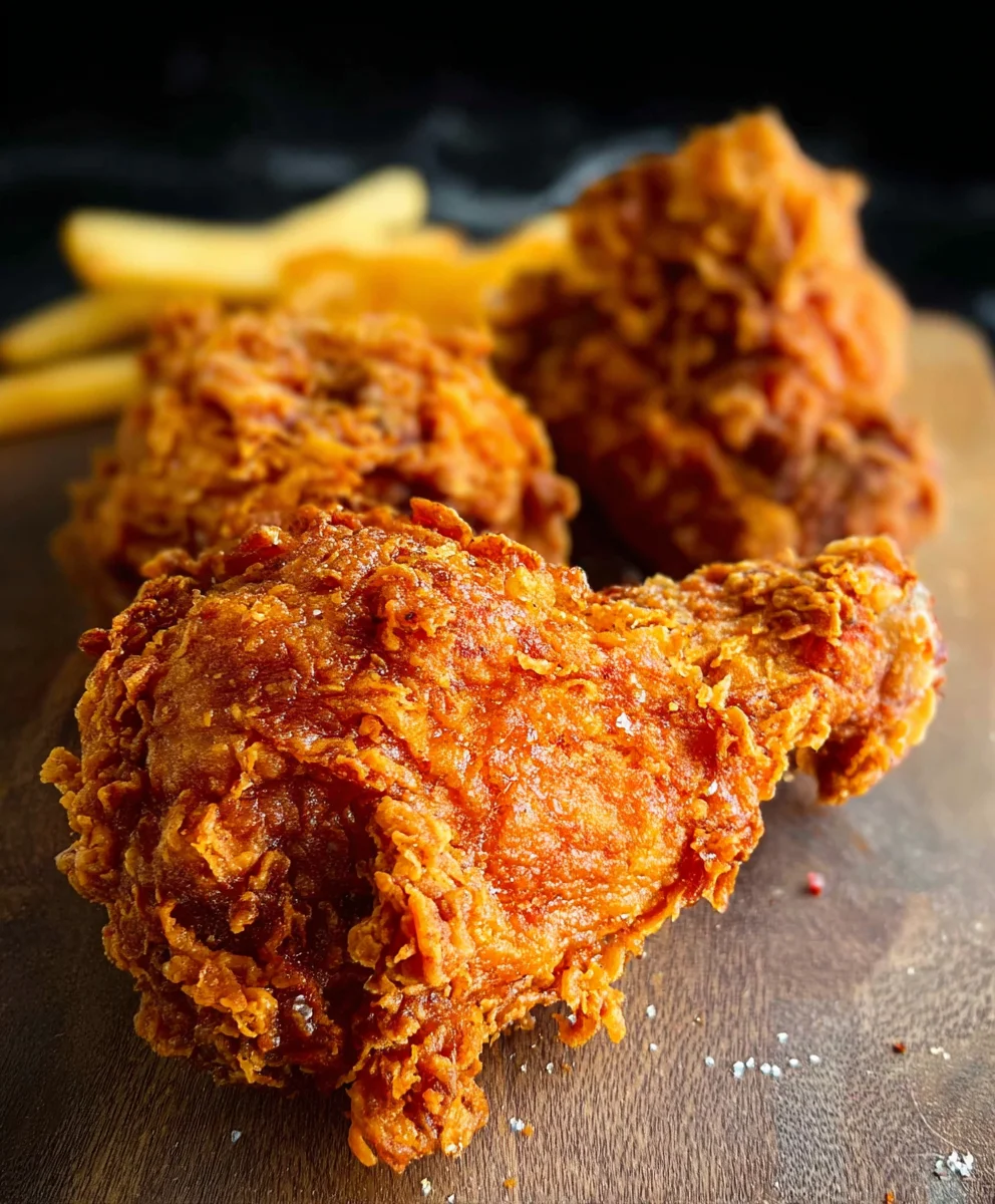 Crispy Juicy Fried Chicken - Best Recipe Ever