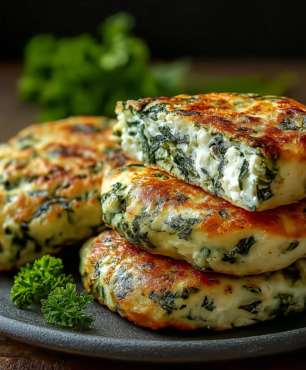 Easy Spinach Cottage Cheese Flagels - Delicious Anytime