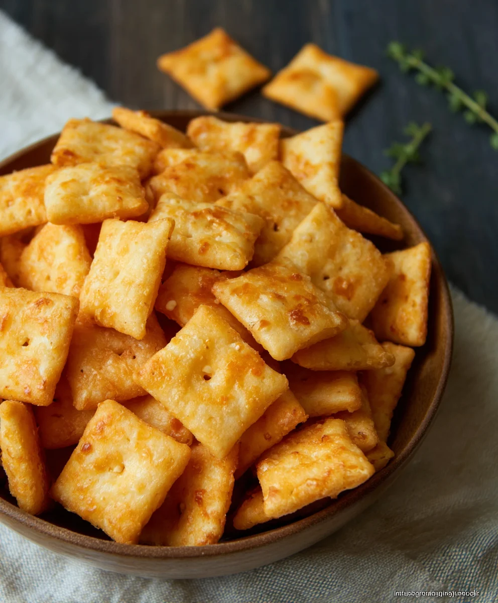 Gluten Free Cheez-Its - Cheesy Snack Perfection