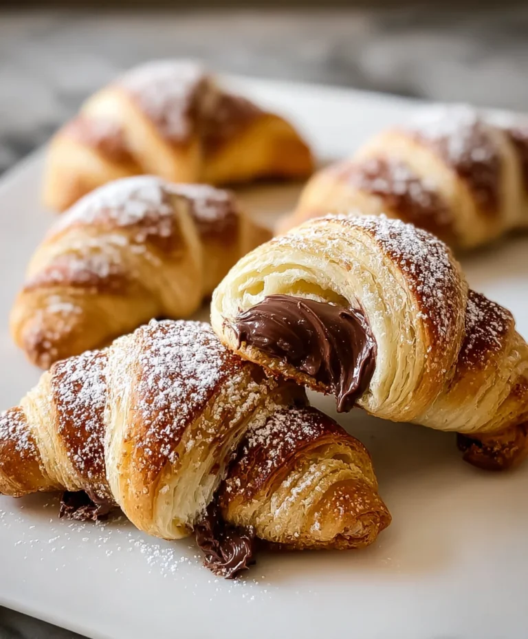 Easy Nutella Crescent Rolls- Quick & Delicious Treat