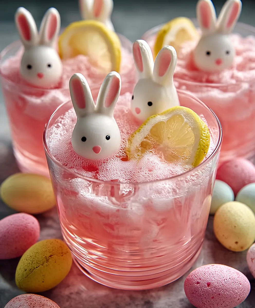 Easter Bunny Punch - Easy Non-Non-Non-Alcoholic Alternativeic Fun Drink