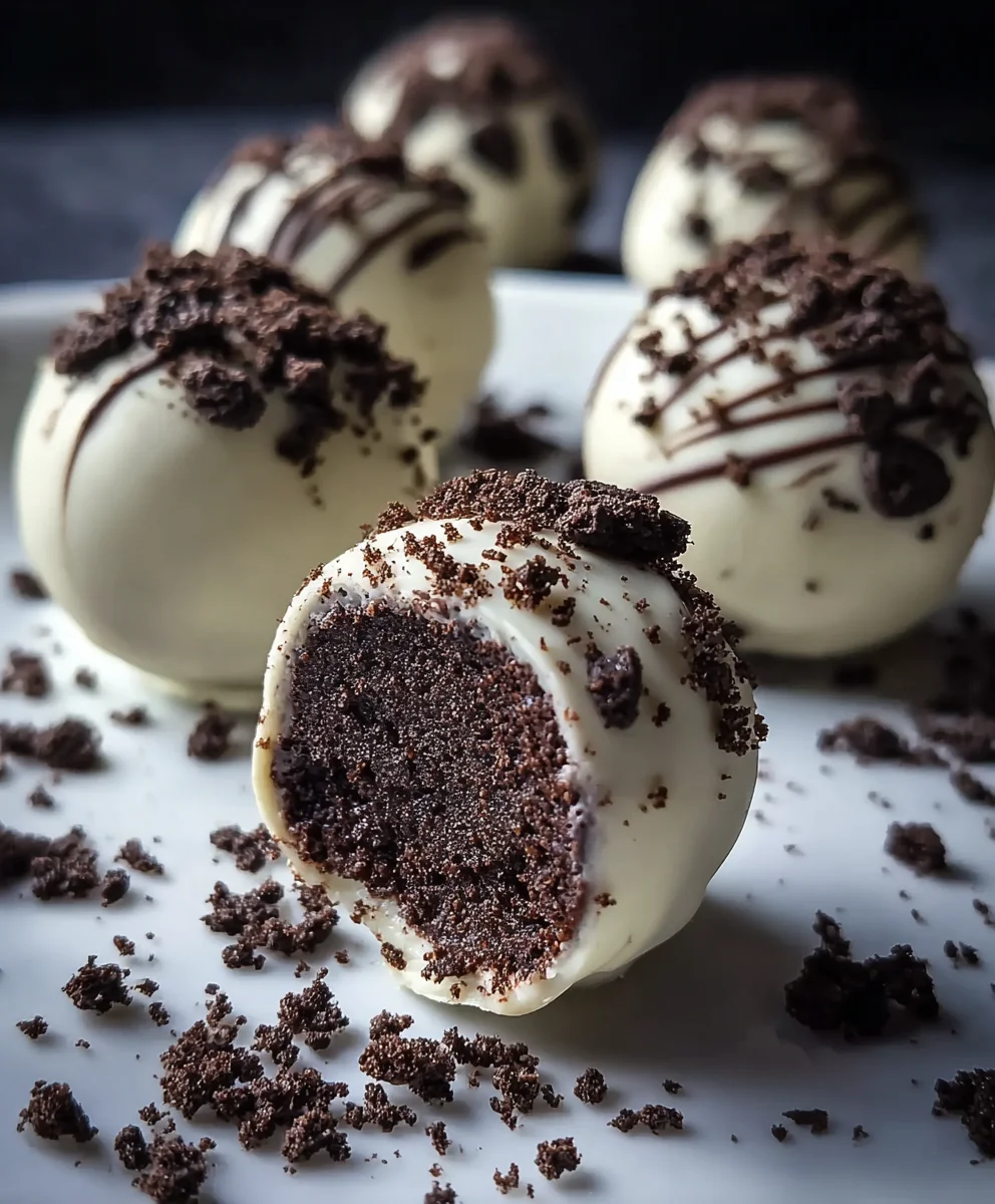 Easy Oreo Cake Balls-No Bake Dessert Recipe