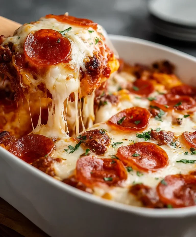 Easy Bubble Up Pizza Casserole Recipe-Family Favorite