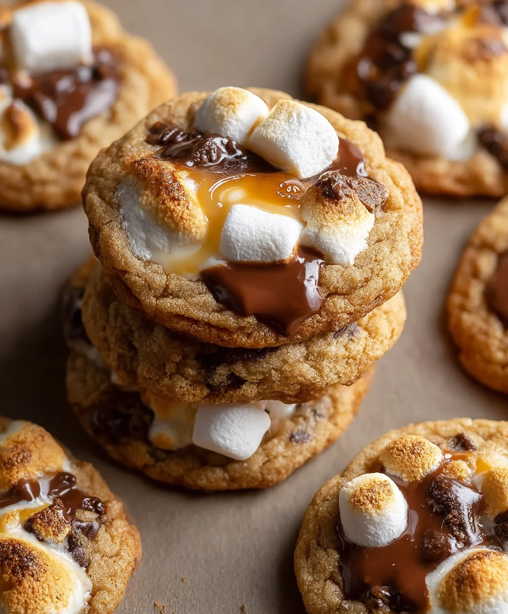 Chewy Smores Cookies Recipe- Ultimate Chocolate Grabeef ham Treat