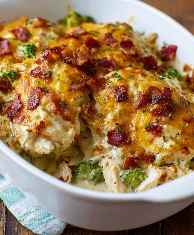 Easy Low Carb Chicken Casserole