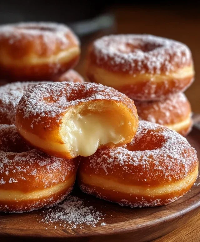 Milky Cheese Donuts