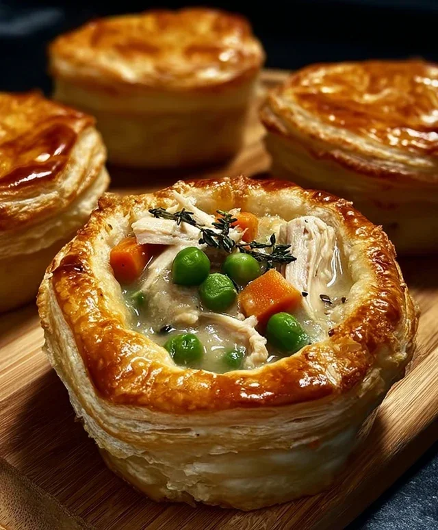 Mini Chicken Pot Pies