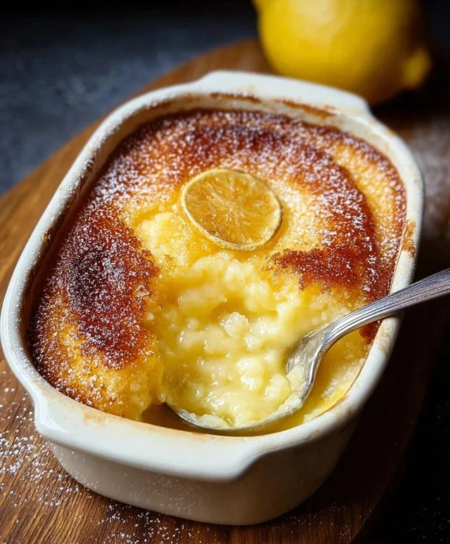 Jamie Oliver Self Saucing Lemon Pudding