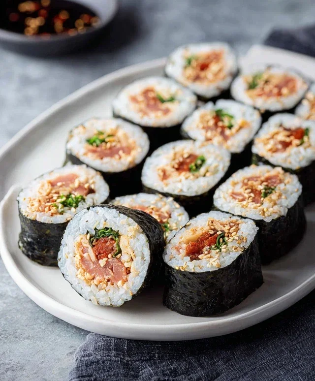 Easy 15-min. Spicy Tuna Kimbap
