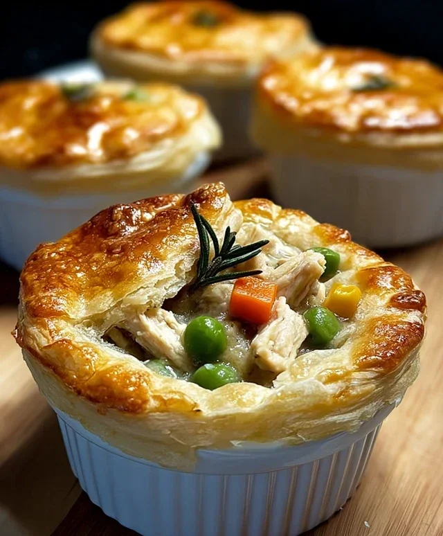Mini Chicken Pot Pies