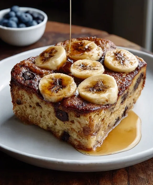 Gluten Free Banana Pancake Bake