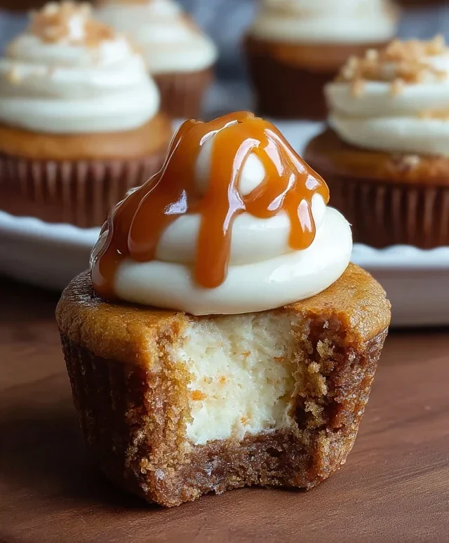 Carrot Cheesecake Cupcakes