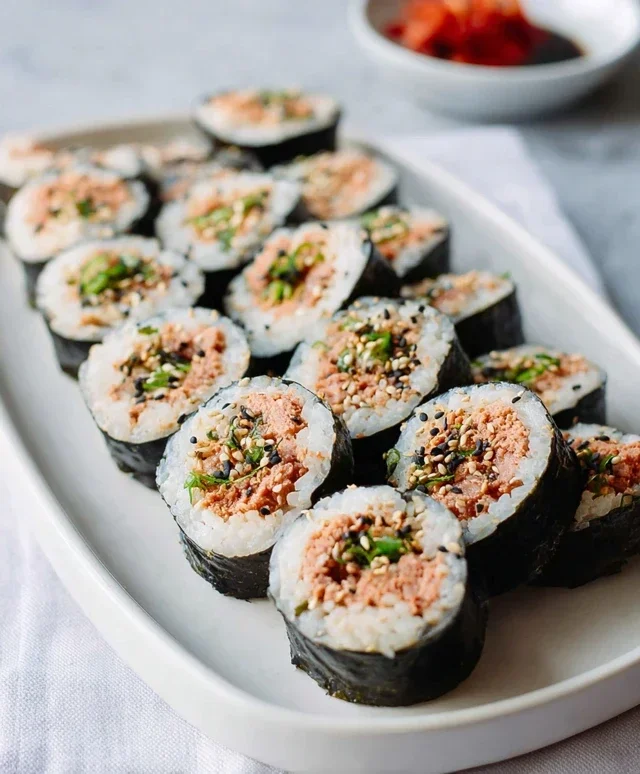 Easy 15-min. Spicy Tuna Kimbap