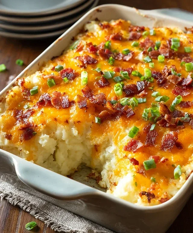 Twice Baked Potato Casserole