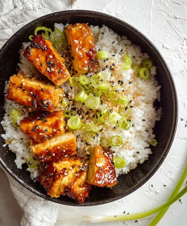 Honey Garlic Tofu