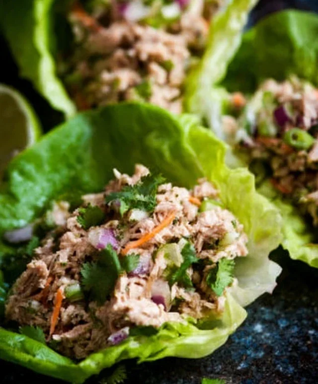 Tuna Lettuce Wraps