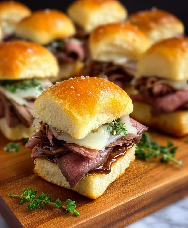 Roast Beef Sliders