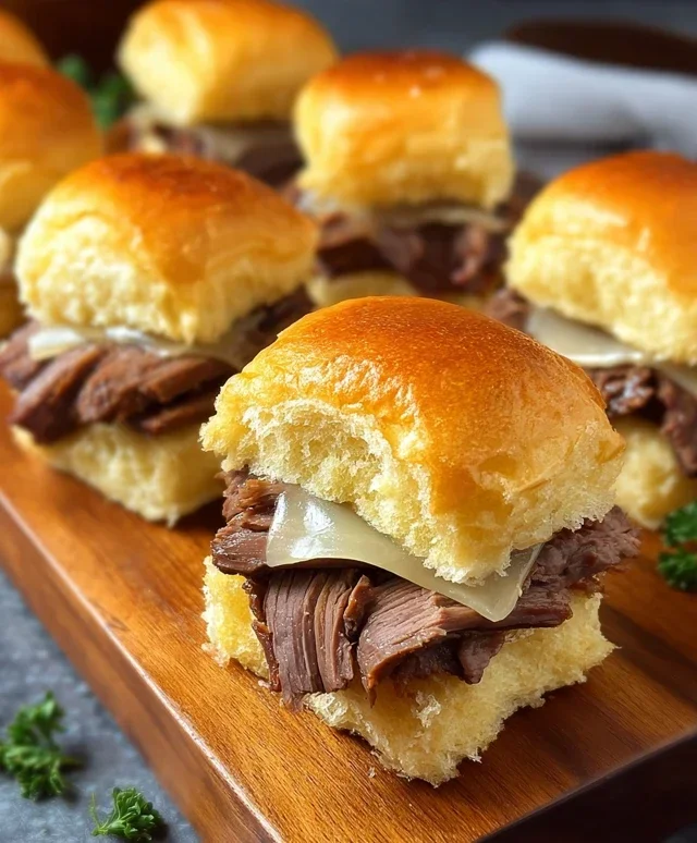 Roast Beef Sliders
