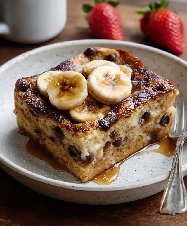 Gluten Free Banana Pancake Bake