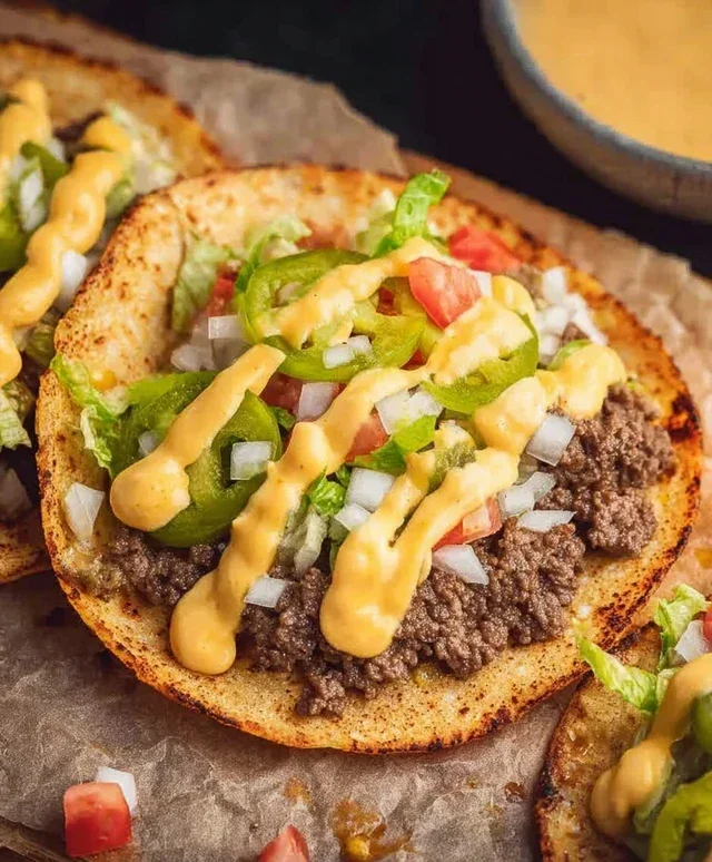 Smash Burger Tacos