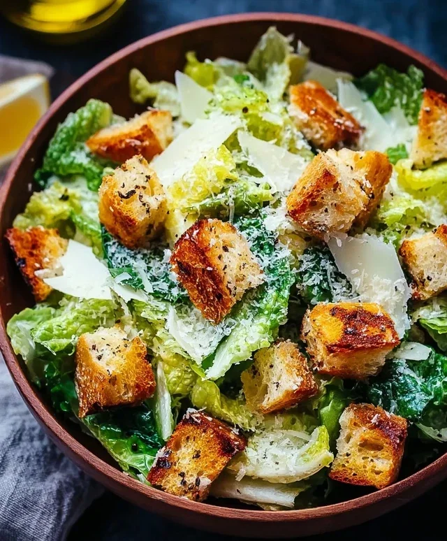 Classic Caesar Salad Croutons