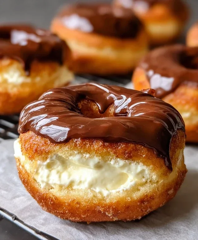 Bailey's Cheesecake Doughnuts