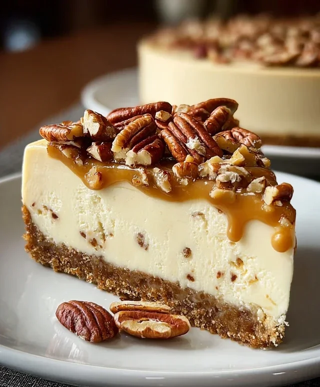Butter Pecan Cheesecake