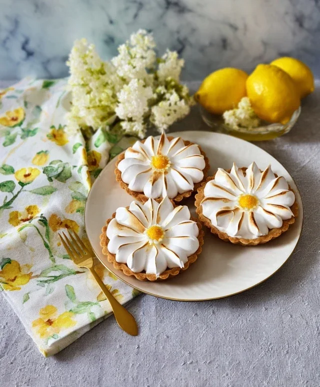 Daisy Lemon Meringue Pies
