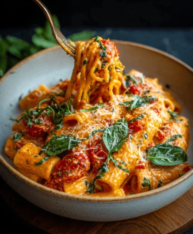 Creamy Tomato Garlic Pasta