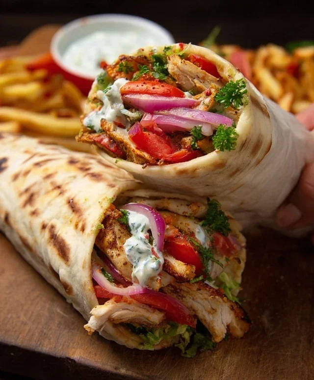 Chicken Shawarma Wrap