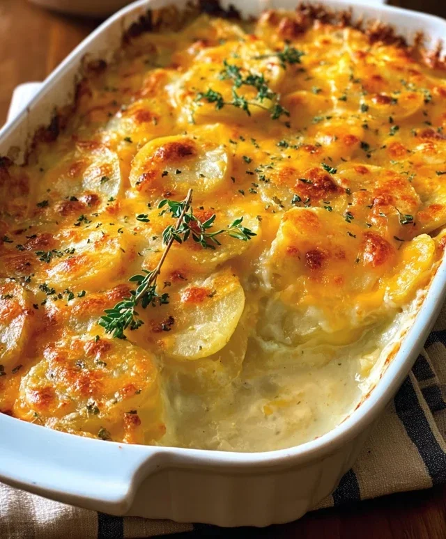 Cheesy Scalloped Potatoes
