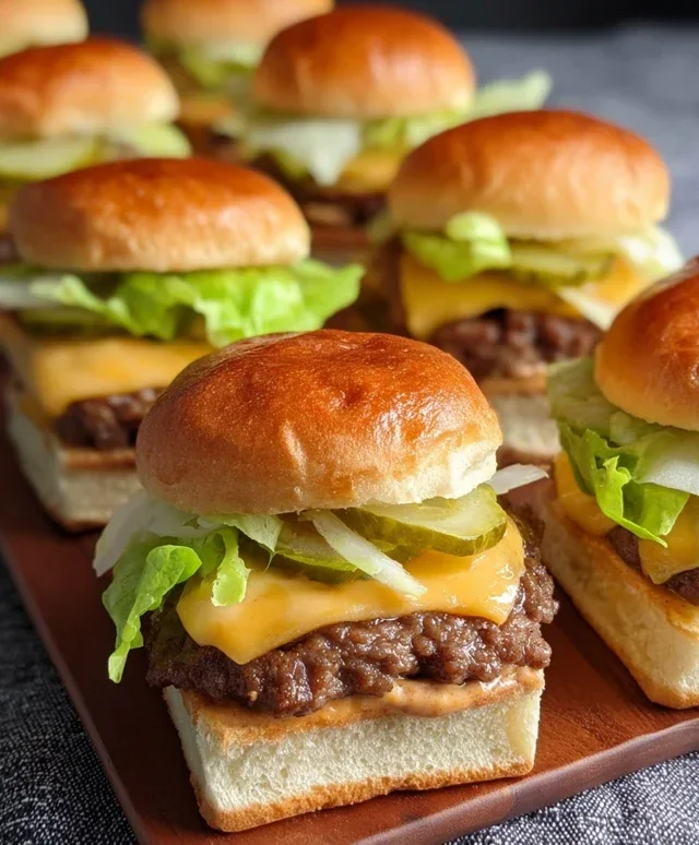 Big Mac Sliders