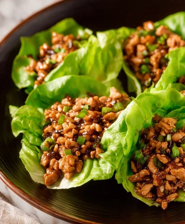 Crunchy PF Chang's Lettuce Wraps