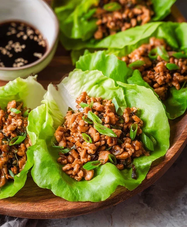 Crunchy PF Chang's Lettuce Wraps
