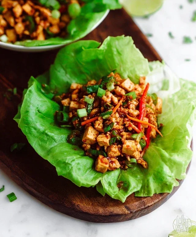 Tofu Lettuce Wraps