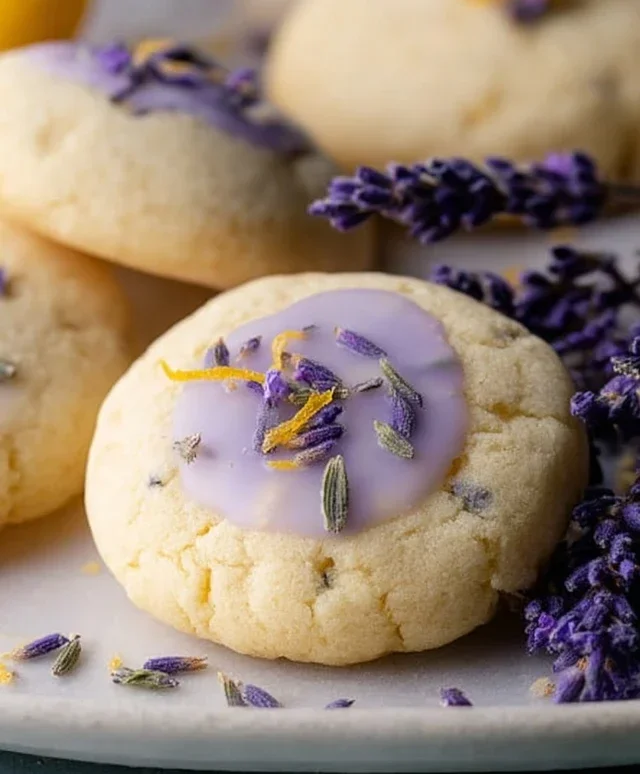 Lemon Lavender Cookie Recipe