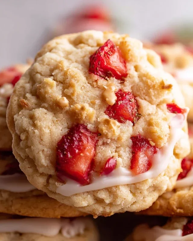 Strawberry Shortcake Cookies