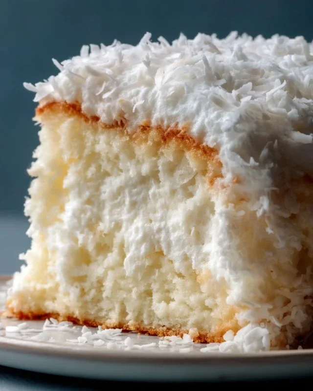Sticky Coconut Cake