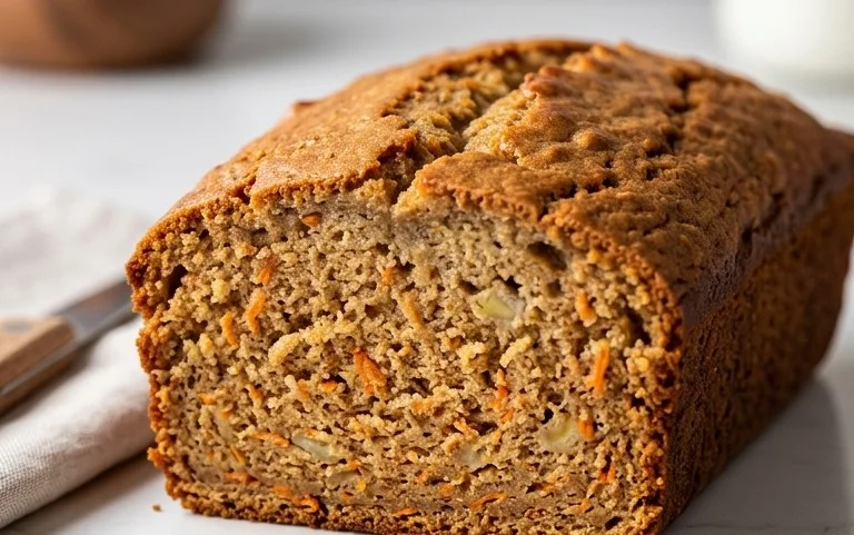Dairy Free Carrot Cake Banana Bread
