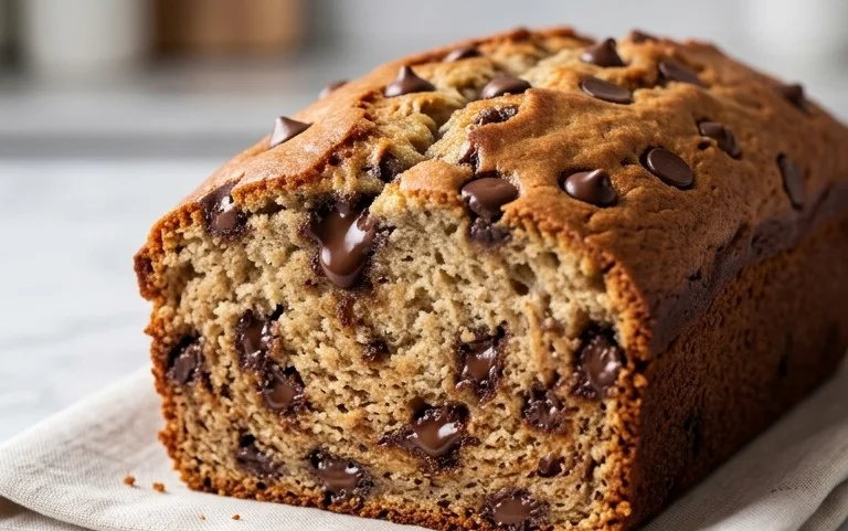 Easy Chocolate Chip Banana Bread