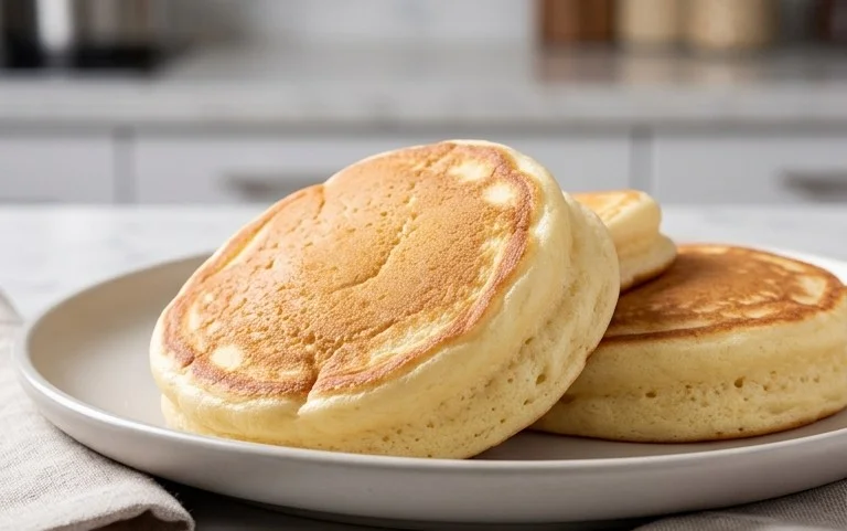 Fluffy Japanese Soufflé Pancakes