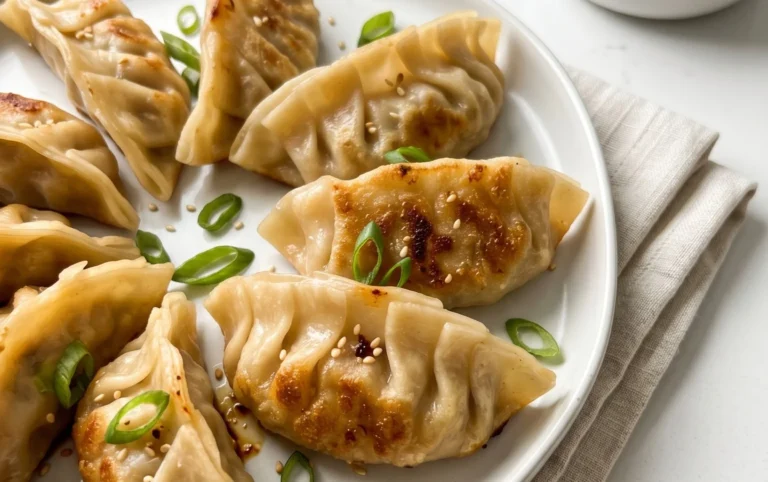 Chicken Potstickers (Pan Fried Dumplings)