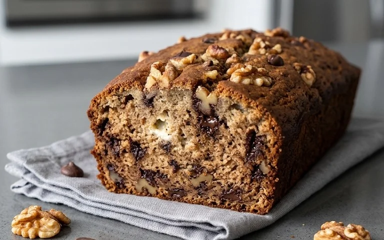Cottage Cheese Banana Bread