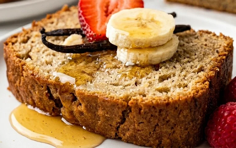 The BEST Honey Vanilla Banana Bread ~ Soft & Fluffy, Easy Recipe