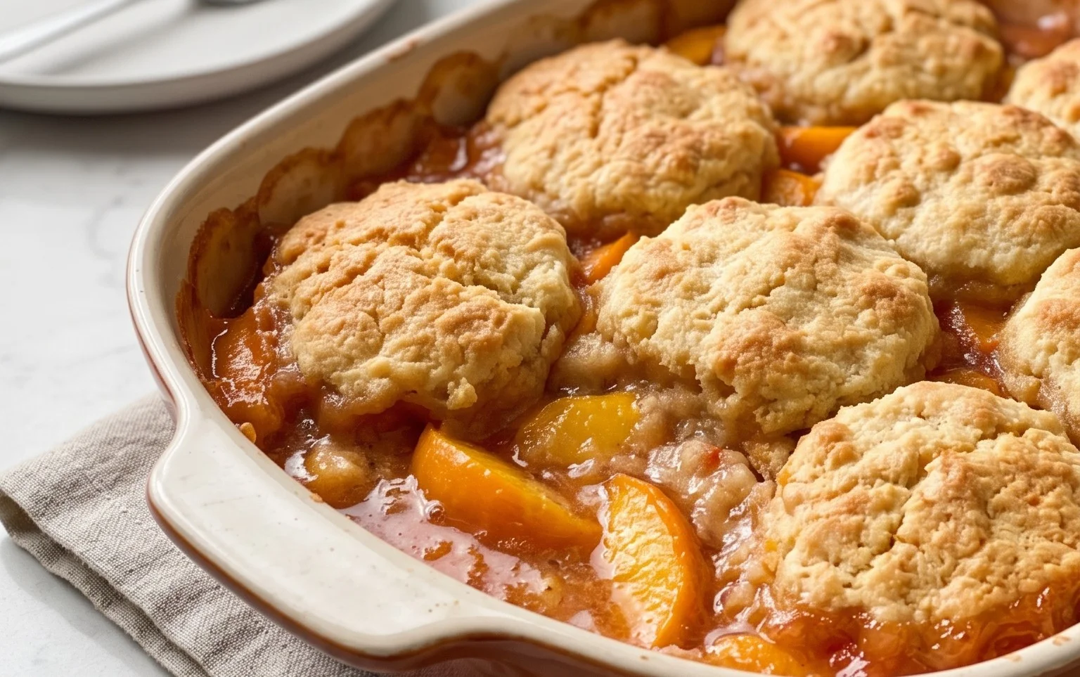 Fresh Peach Cobbler